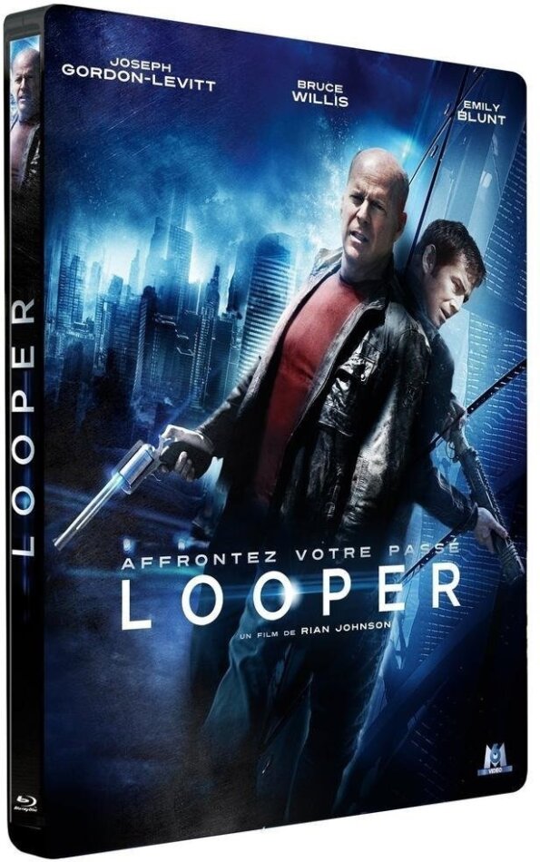 Looper (2012) Steelbook, Blu-ray + DVD