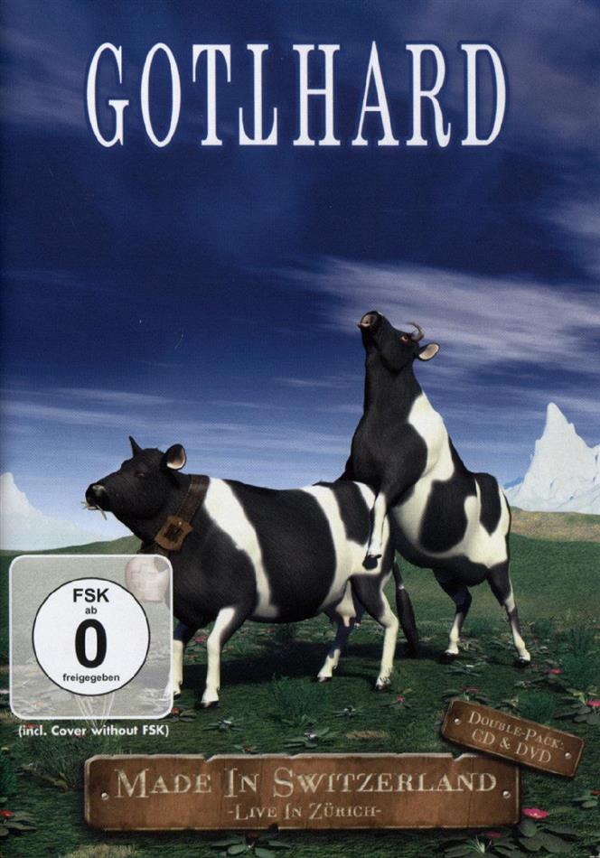 Gotthard - Made in Switzerland - Live in Zürich DVD + CD - German