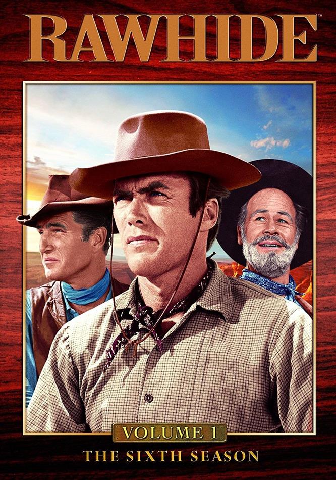 Rawhide - Season 6.1 b/w, 4 DVDs