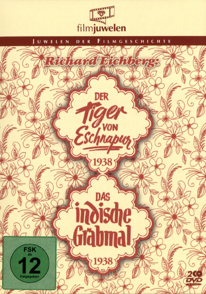 Der Tiger von Eschnapur (1938) / Das indische Grabmal (1938) Filmjuwelen, s/w, 2 DVDs