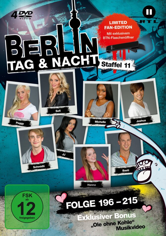 Berlin - Tag & Nacht - Staffel 11 Fan Edition, Limited Edition, 4 DVDs