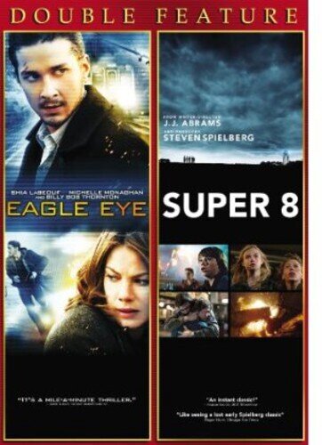 Super 8 (2011) / Eagle Eye (2008) Double Feature, 2 DVDs