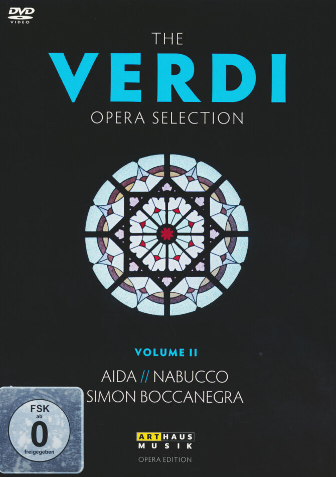 Various Artists - The Verdi Opera Selection Vol. 2 - Aida / Nabucco / Simon Boccanegra Arthaus Musik, 4 DVDs