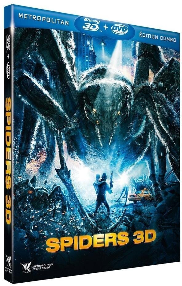 Spiders (2013) Blu-ray 3D (+2D) + DVD