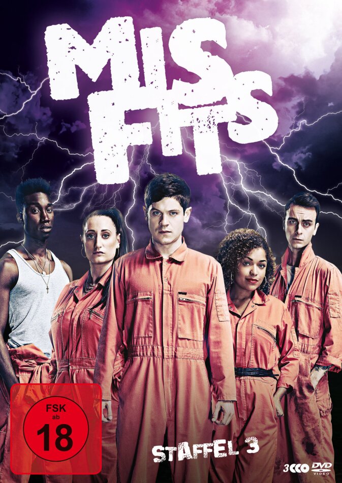 Misfits - Staffel 3 3 DVDs