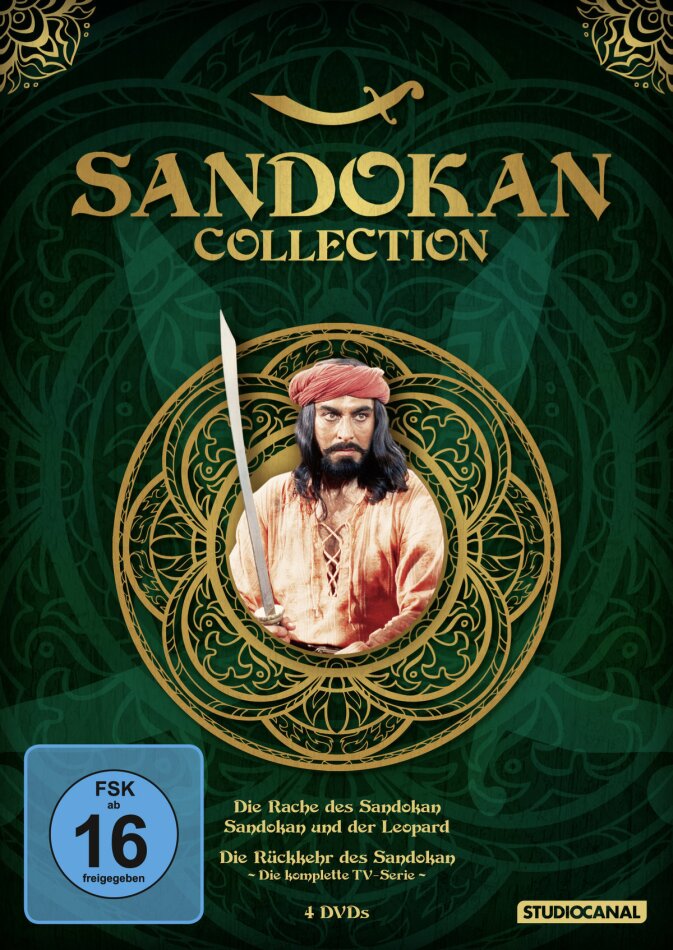 Sandokan Collection 4 DVDs