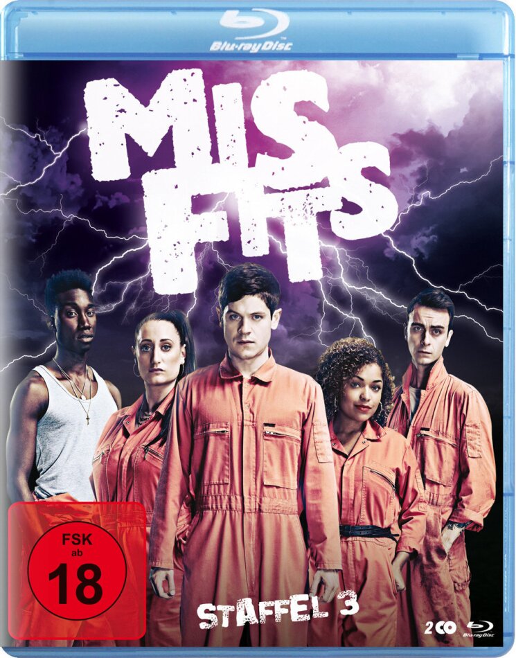 Misfits - Staffel 3 2 Blu-rays