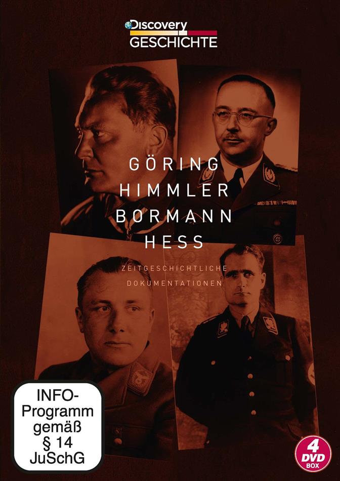Göring Himmler Bormann Hess - Discovery Geschichte 4 DVD