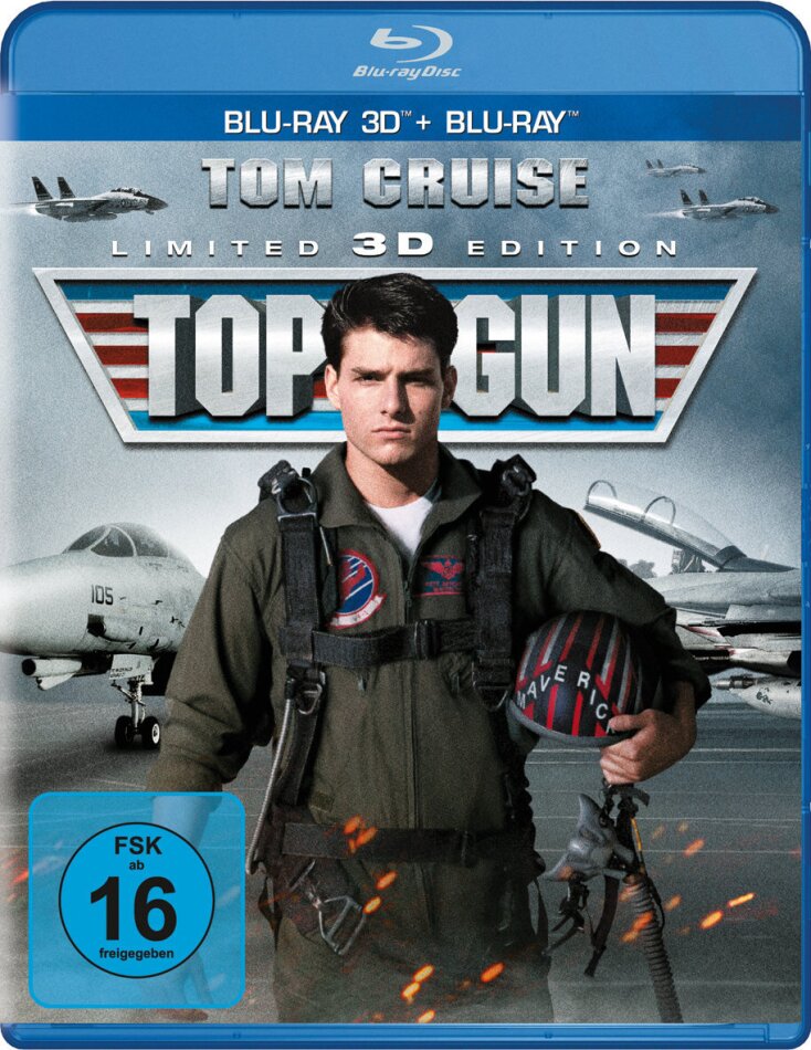 Top Gun (1986) Limited Edition, Blu-ray 3D + Blu-ray
