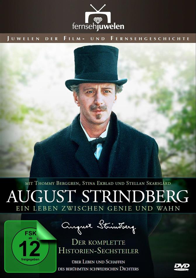 August Strindberg - Ein Leben zwischen Genie und Wahn Teil 1-6 2 DVD