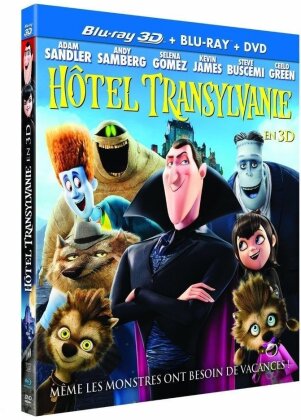 H&ocirc;tel Transylvanie (2012) (Blu-ray + Blu-ray 3D + DVD)