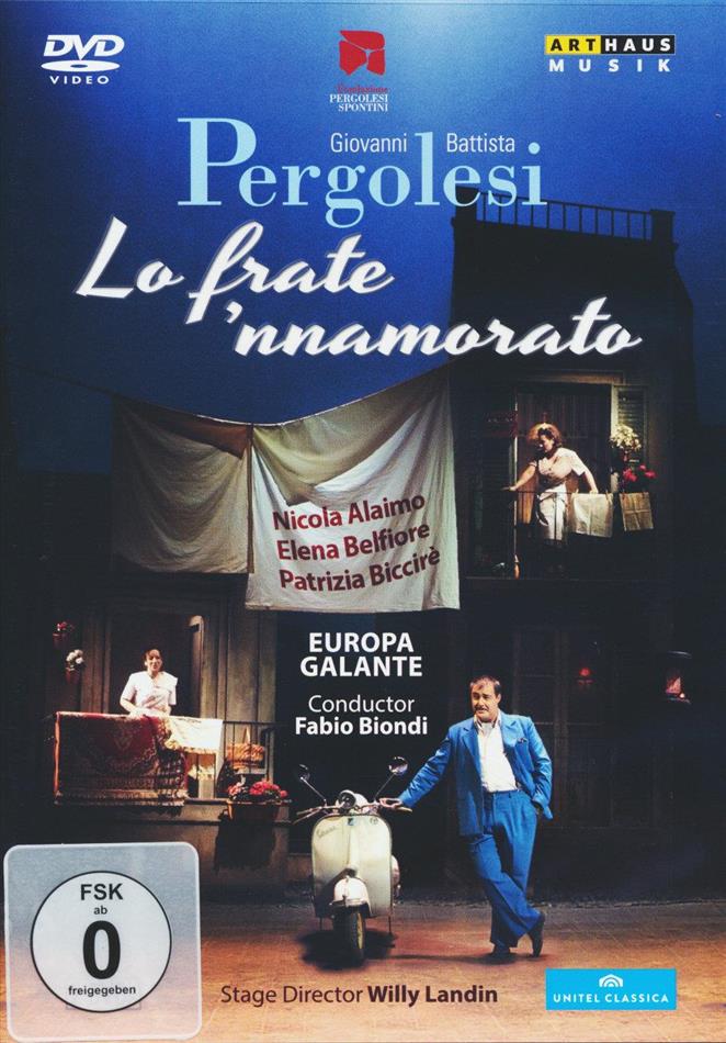 Teatro G.B. Pergolesi, Fabio Biondi & Nicola Alaimo - Pergolesi - Lo frate ‘nnamorato Arthaus Musik