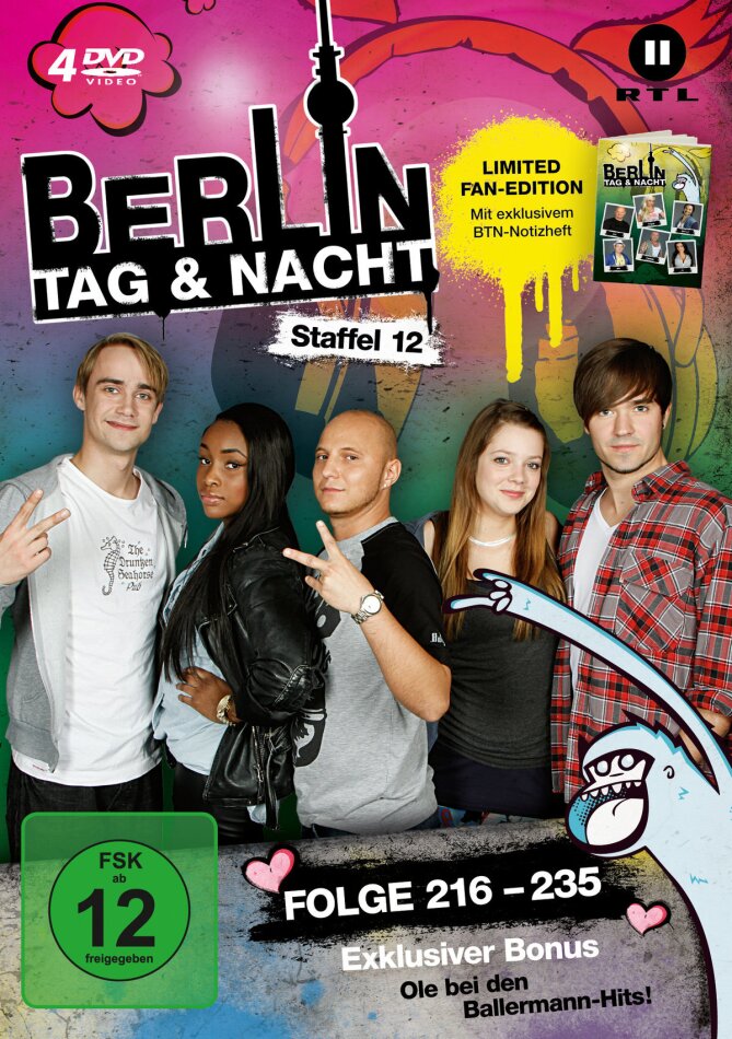 Berlin - Tag & Nacht - Staffel 12 Fan Edition, Limited Edition, 4 DVDs