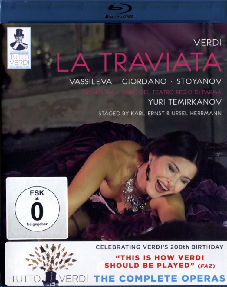 Orchestra Teatro Regio di Parma, Yuri Temirkanov & Massimo Giordano - Verdi - La Traviata C-Major, Unitel Classica, Tutto Verdi