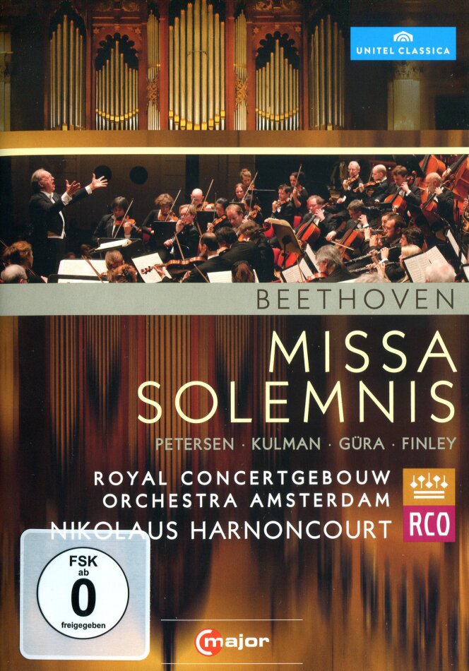 Royal Concertgebouw Orchestra, Nikolaus Harnoncourt & Marlis Petersen - Beethoven - Missa Solemnis C Major, Unitel Classica