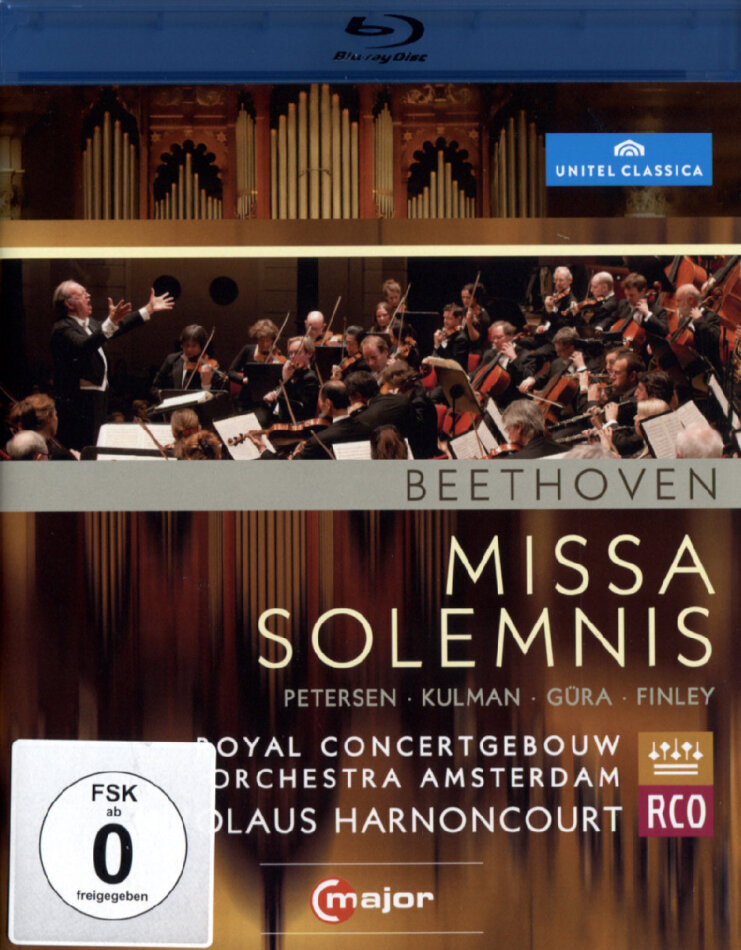 Royal Concertgebouw Orchestra, Nikolaus Harnoncourt & Marlis Petersen - Beethoven - Missa Solemnis Unitel Classica, C Major