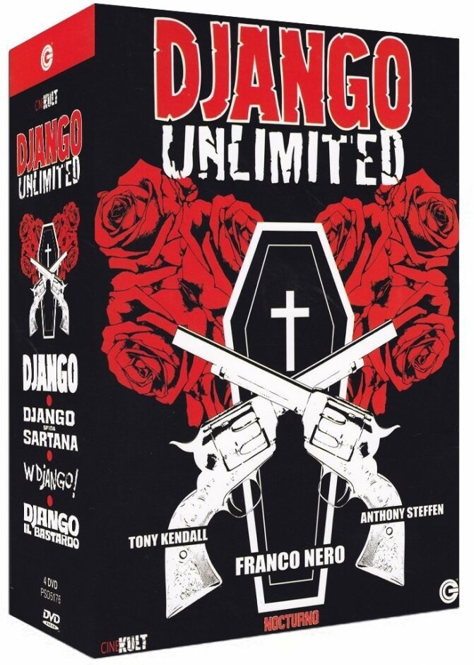 Django Unlimited - Django / Django il bastardo / Django sfida Sartana / W Django 4 DVD