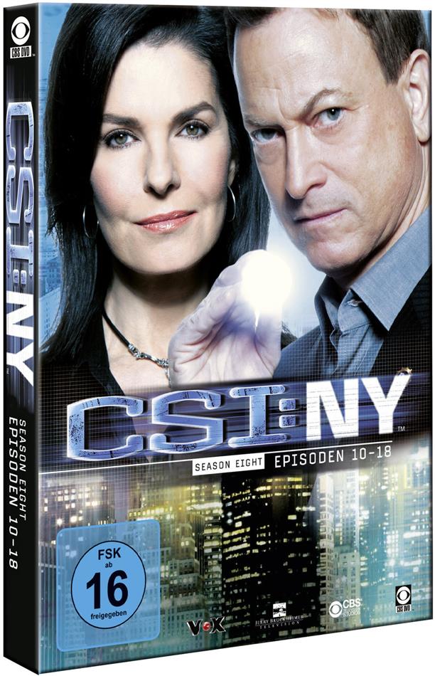 CSI - New York - Staffel 8.2 3 DVDs