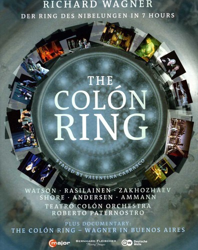 Teatro Colón Orchestra, Roberto Paternostro & Jukka Rasilainen - Wagner - Der Ring des Nibelungen C Major, 3 Blu-rays