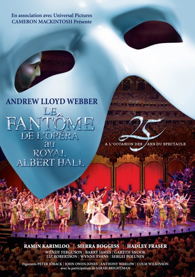 Le fantôme de l'Opéra au Royal Albert Hall - Célébration des 25 ans du spectacle