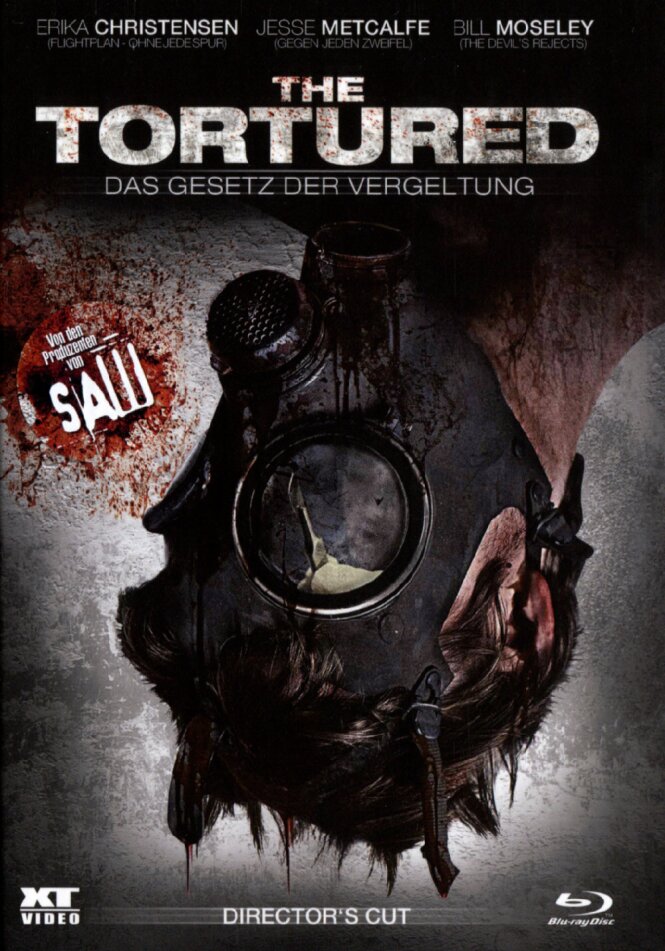 The Tortured - Das Gesetz der Vergeltung (2010) Cover A, Director's Cut, Édition Limitée, Mediabook, Uncut, Blu-ray + DVD