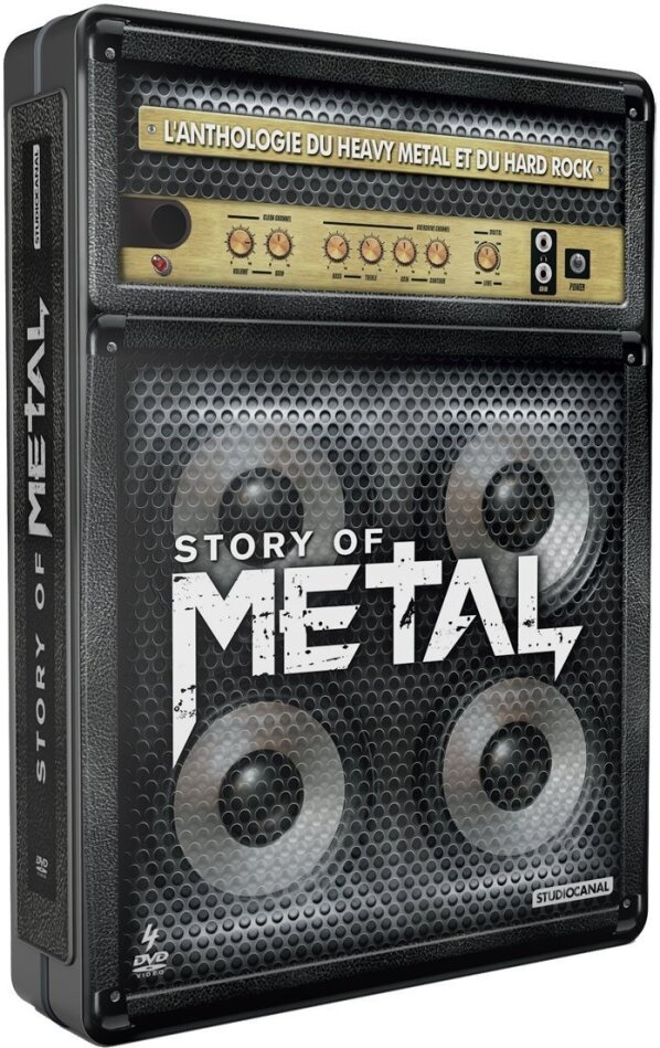 Various Artists - Story of Metal Steelbook, 4 DVDs