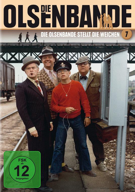 Die Olsenbande 07 - Die Olsenbande stellt die Weichen Riedizione