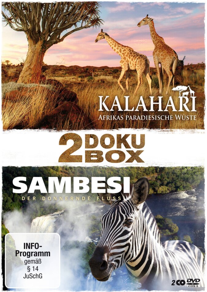 2 Doku Box - Kalahari / Sambesi 2 DVDs