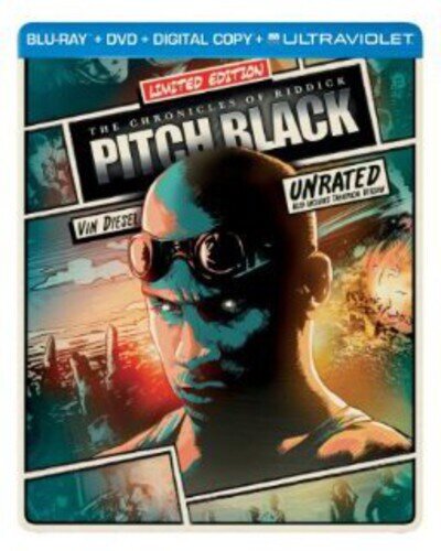Pitch Black (2000) Edizione Limitata, Steelbook, Blu-ray + DVD