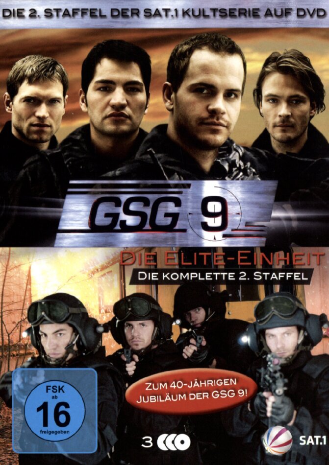 GSG 9 - Die Elite-Einheit - Staffel 2 3 DVDs