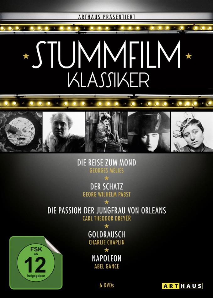 Stummfilmklassiker Edition Arthaus, n/b, 6 DVD