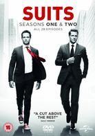 Suits - Series 1 & 2 8 DVDs