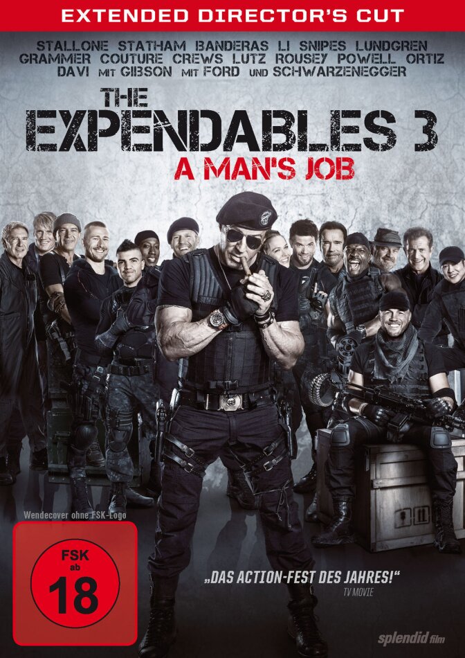 The Expendables 3 (2014) - A Man's Job (2014) Director's Cut, Extended Edition