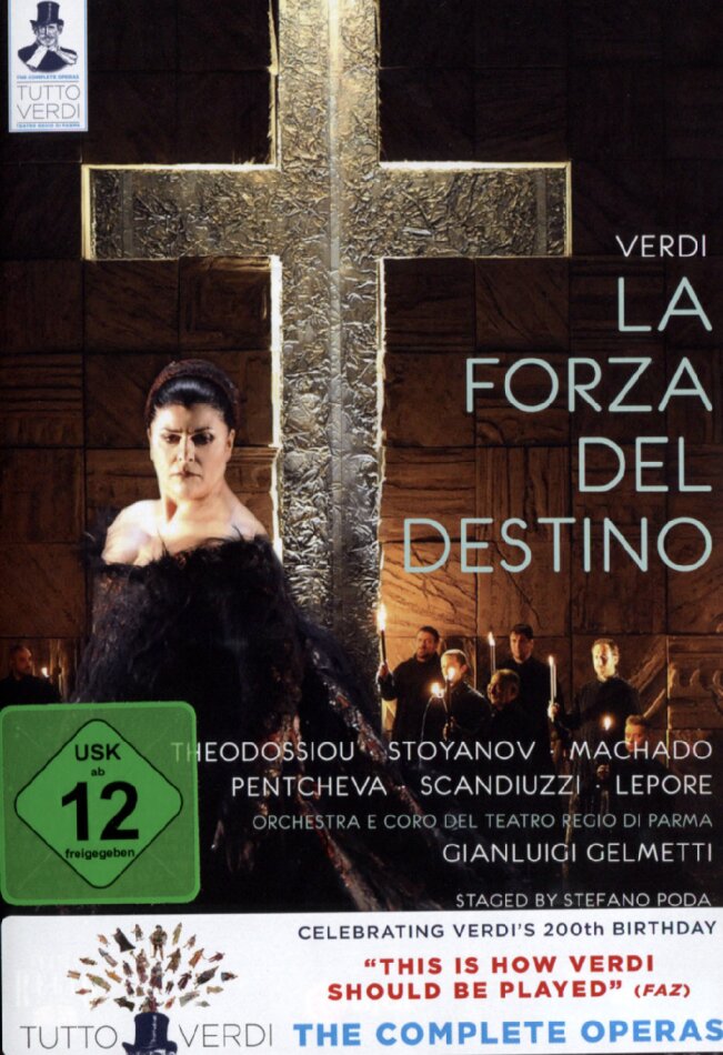 Orchestra Teatro Regio di Parma, Gianluigi Gelmetti & Dimitra Theodossiou - Verdi - La forza del destino Tutto Verdi, C Major, Unitel Classica