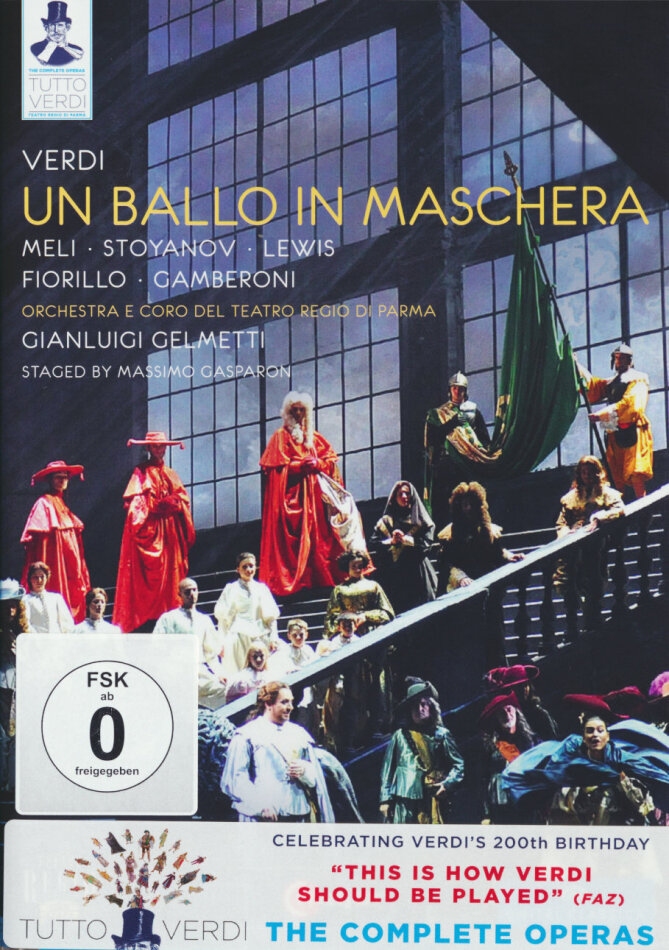 Orchestra Teatro Regio di Parma, Gianluigi Gelmetti & Francesco Meli - Verdi - Un ballo in maschera Tutto Verdi, C Major, Unitel Classica