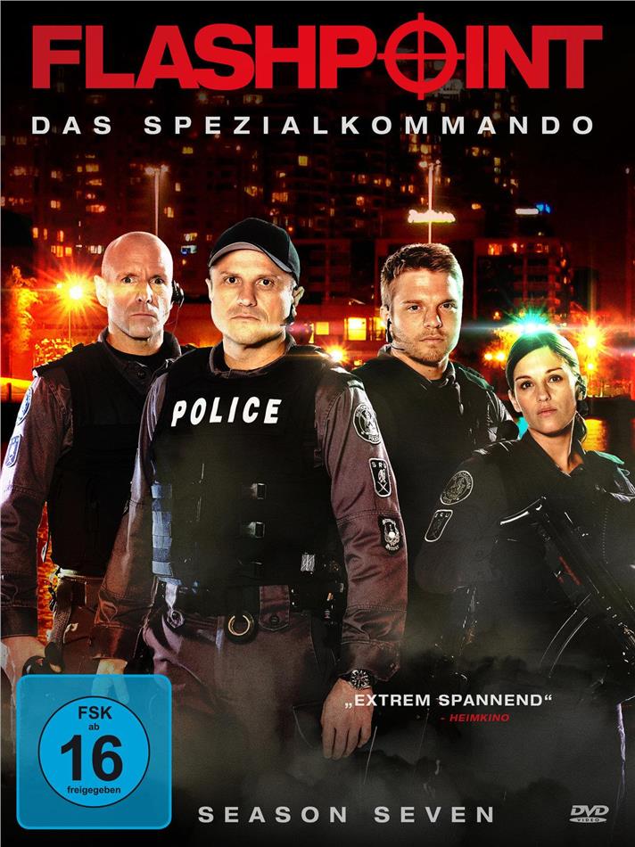Flashpoint - Das Spezialkommando - Staffel 7 4 DVDs