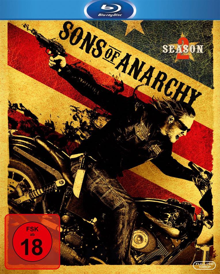 Sons of Anarchy - Staffel 2 4 Blu-rays