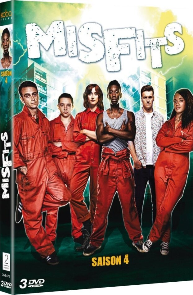 Misfits - Saison 4 3 DVD
