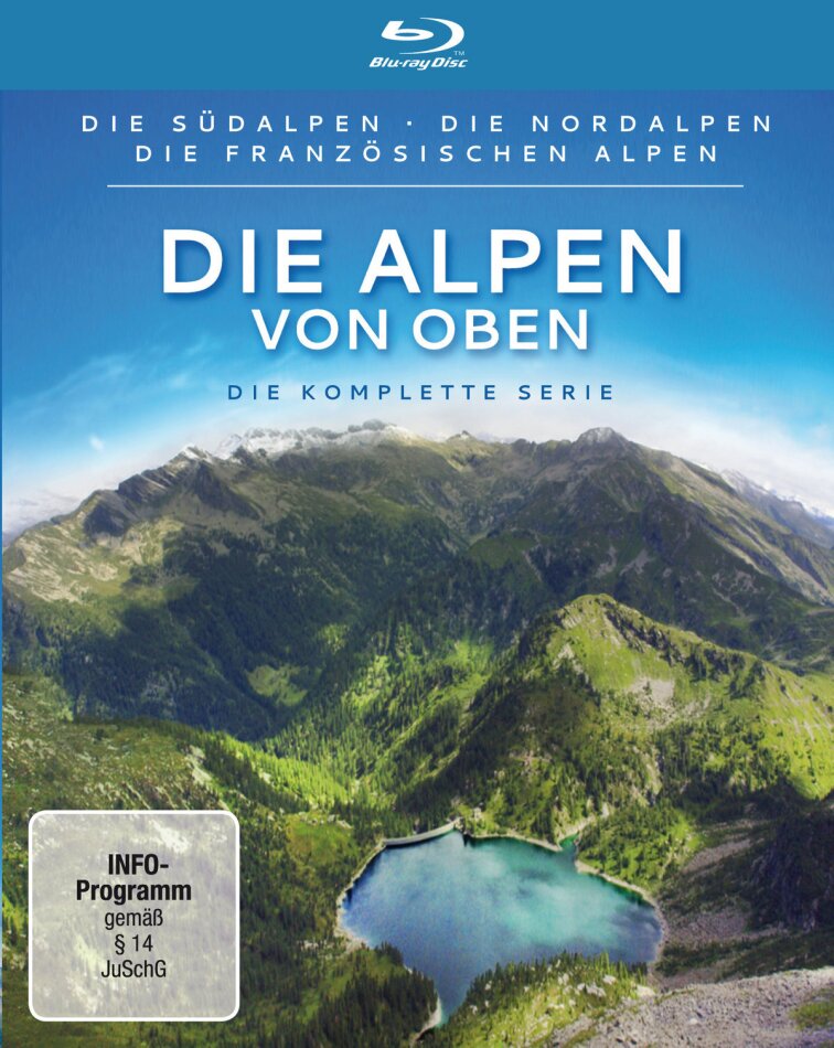 Die Alpen von oben - Gesamtbox 3 Blu-ray