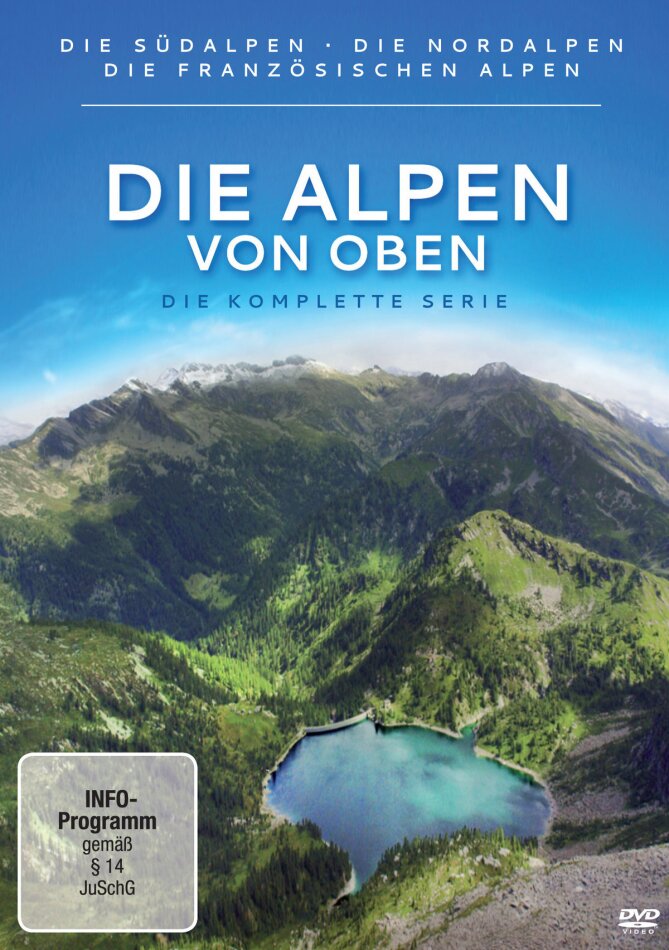 Die Alpen von oben - Gesamtbox 6 DVD