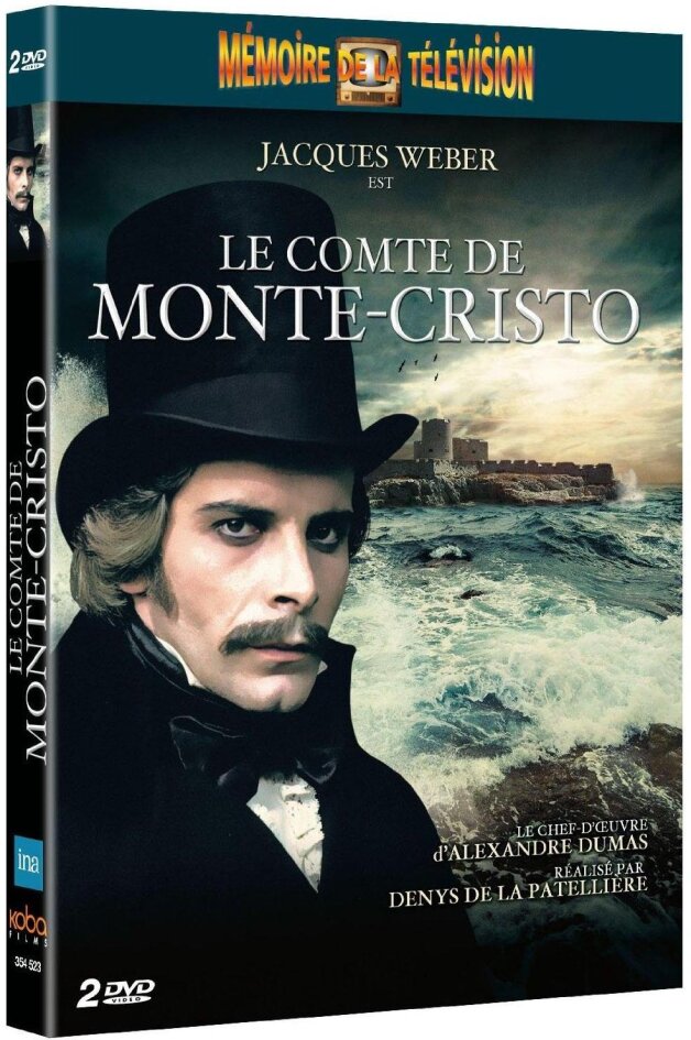 Le comte de Monte-Cristo Mémoire de la Télévision, 2 DVD