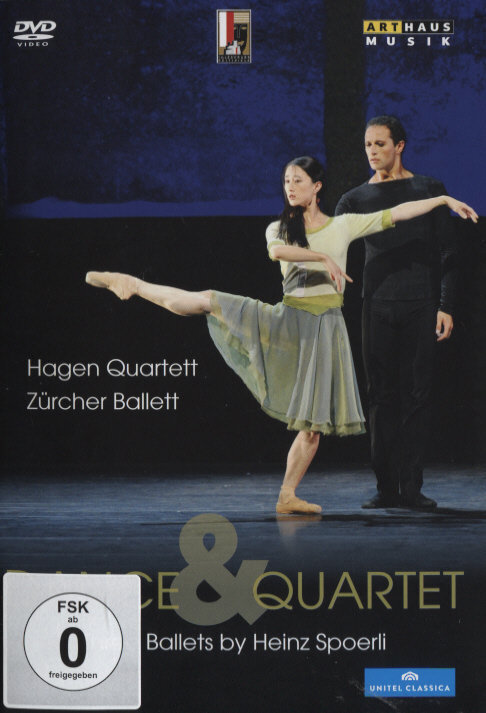 Hagen Quartett, Zürcher Ballett & Heinz Spoerli - Dance & Quartet - Three Ballets By Heinz Spoerli Salzburger Festspiele, Unitel Classica, Arthaus Musik