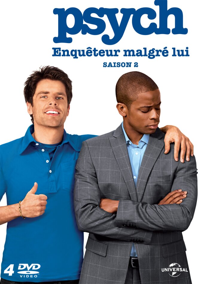 Psych - Enquêteur malgré lui - Saison 2 4 DVDs