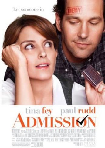 Admission (2013) Blu-ray + DVD