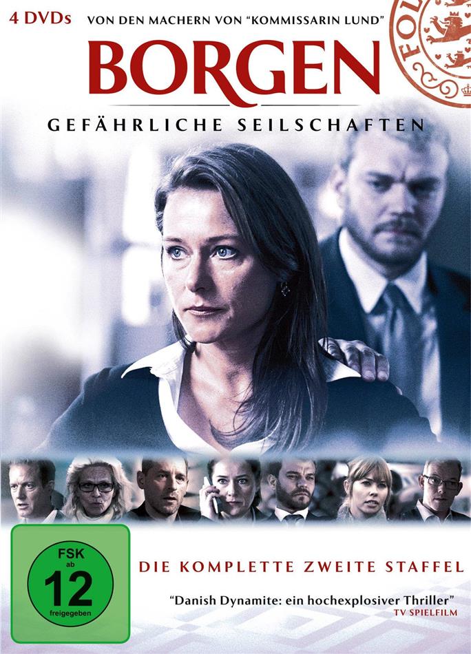 Borgen - Gefährliche Seilschaften - Staffel 2 4 DVDs