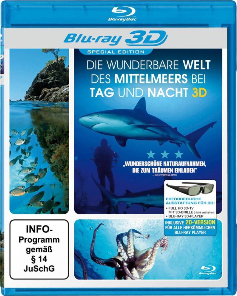 Die wunderbare Welt des Mittelmeers bei Tag und Nacht