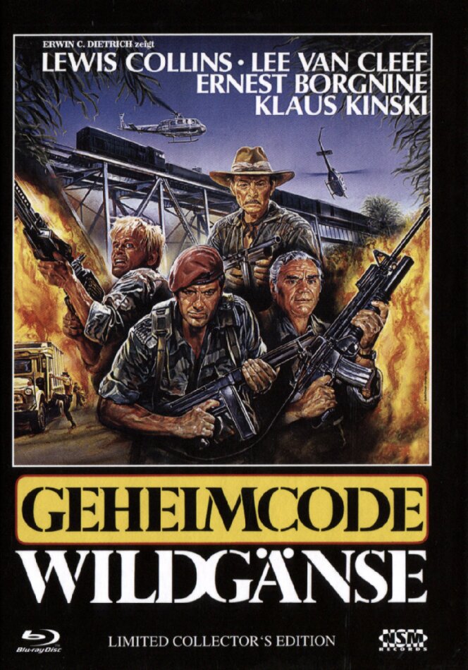 Geheimcode Wildgänse (1984) Limited Collector's Edition, Blu-ray + DVD