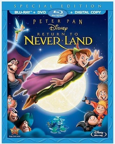 Peter Pan 2 - Return to Never Land (2002) Special Edition, Blu-ray + DVD + Digital Copy