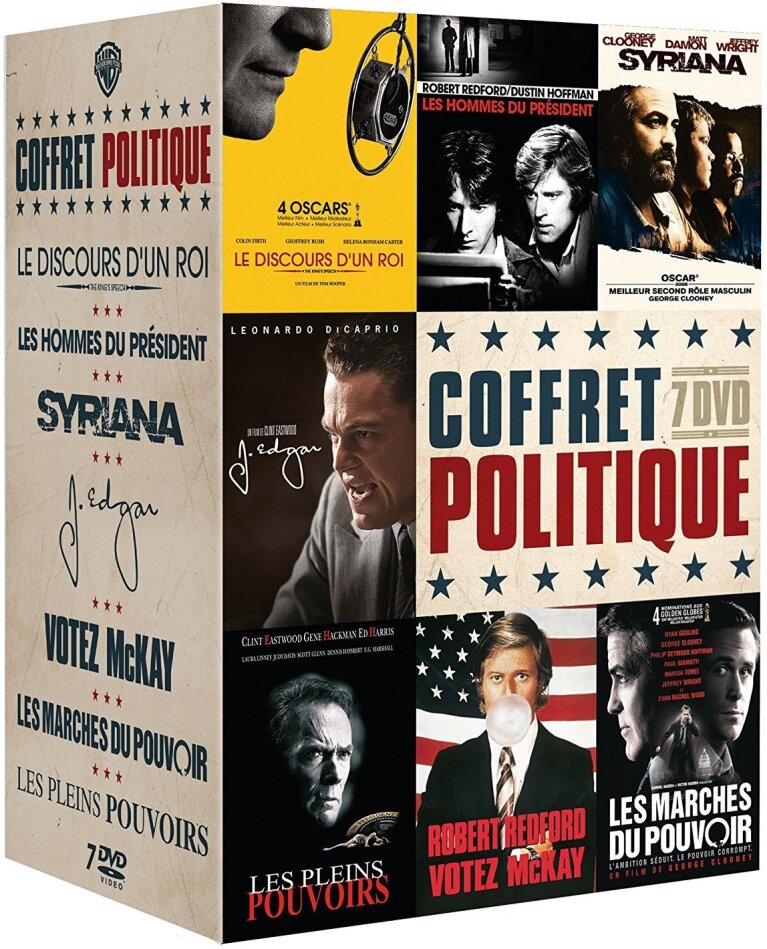 Coffret Politique 7 DVD