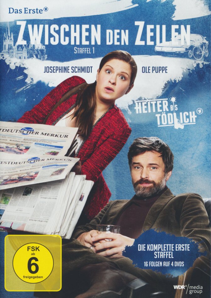Heiter bis tödlich - Zwischen den Zeilen - Staffel 1 4 DVDs